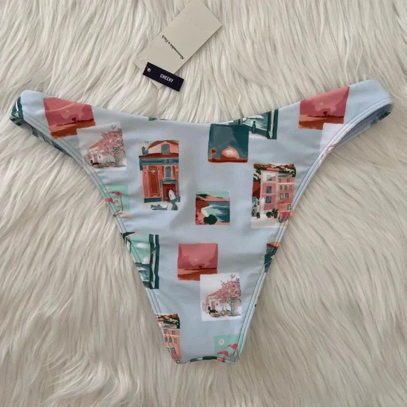 wide strap underwire cheeky bikini - Picture 5 of 12